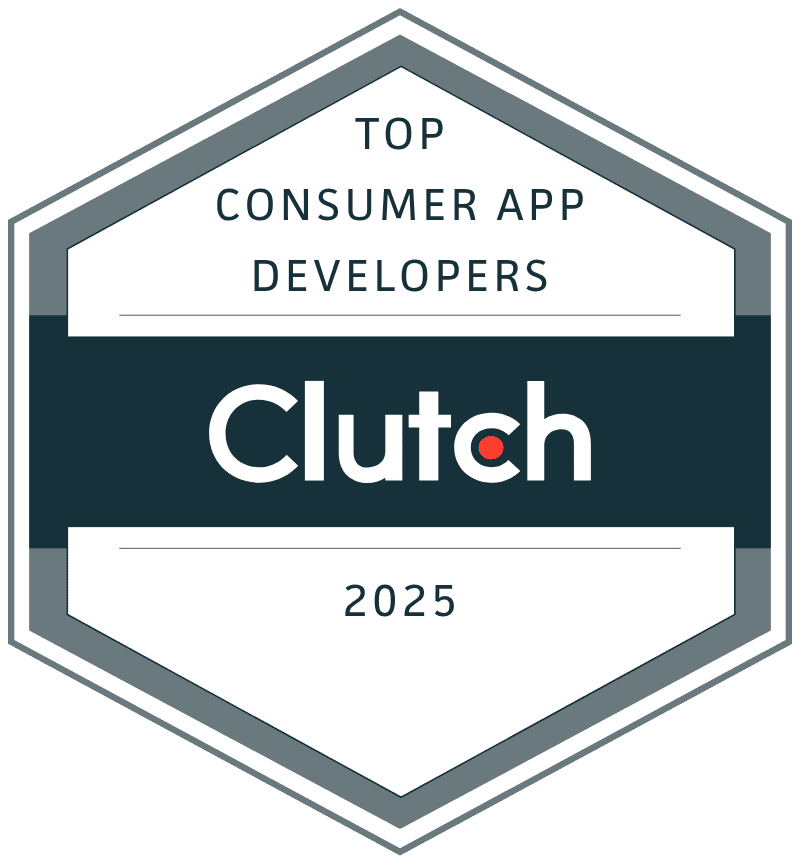Clutch top software development company award badge for Cheesecake Labs