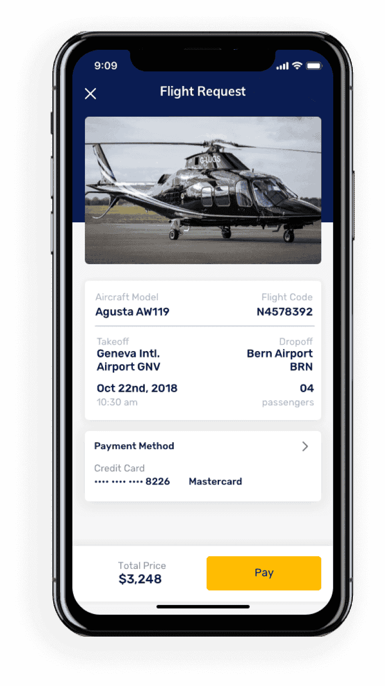 Findheli app mobile screen group 861 for Cheesecake Labs nearshore development case study