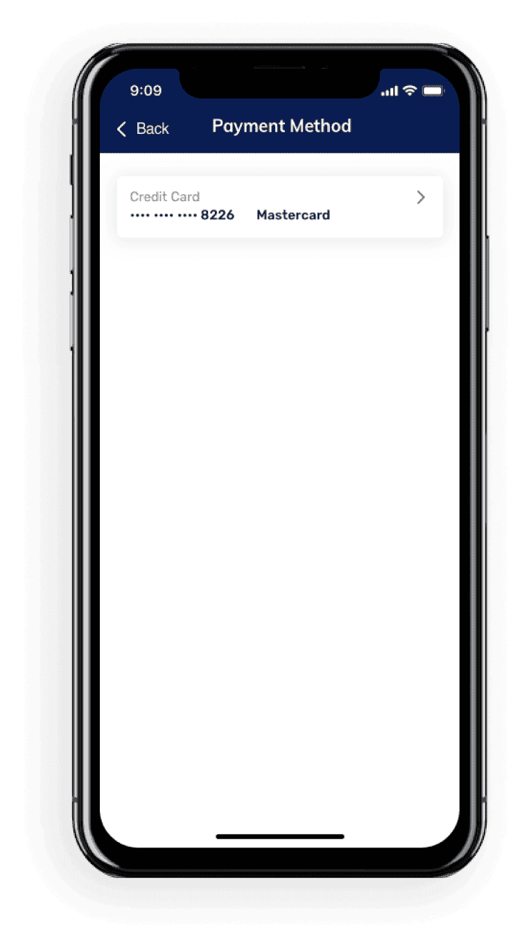 Findheli app payment screen group 965 for Cheesecake Labs nearshore development case study